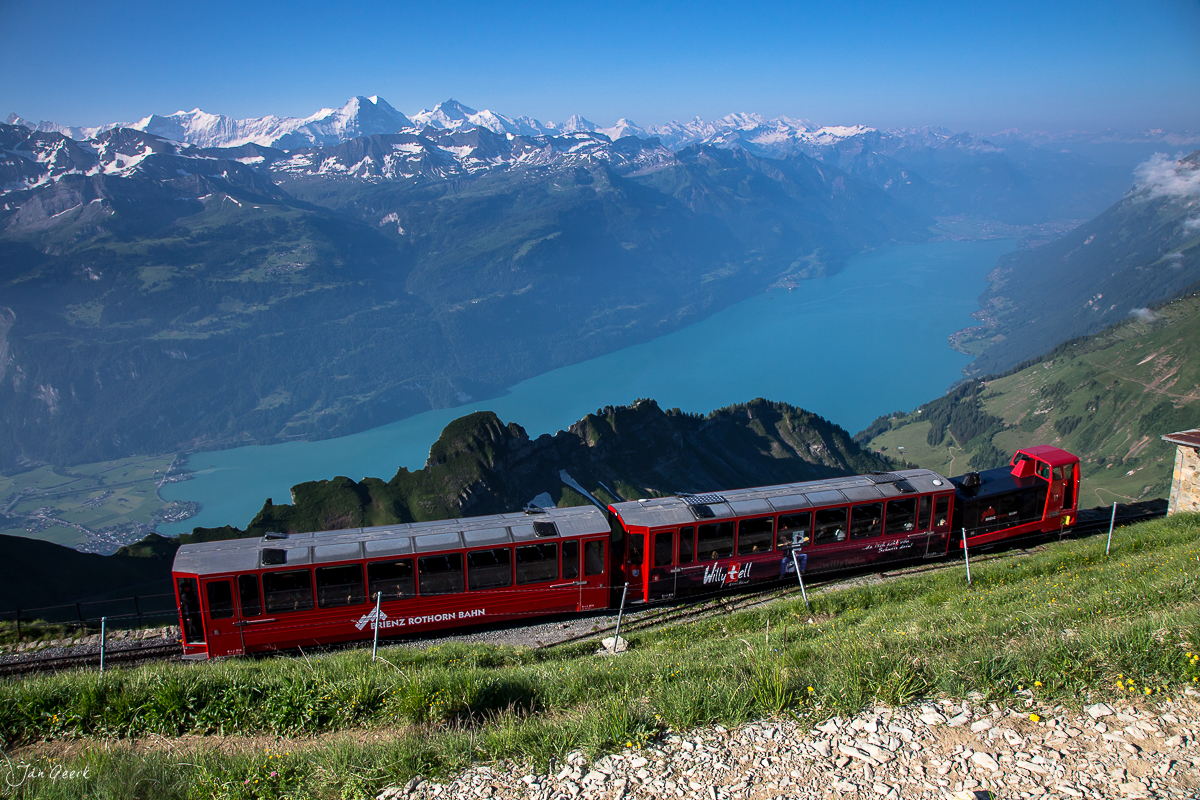 Brienzer Rothorn Bahn Bergsommer Alpen Berner Oberland Schweiz Jan Geerk