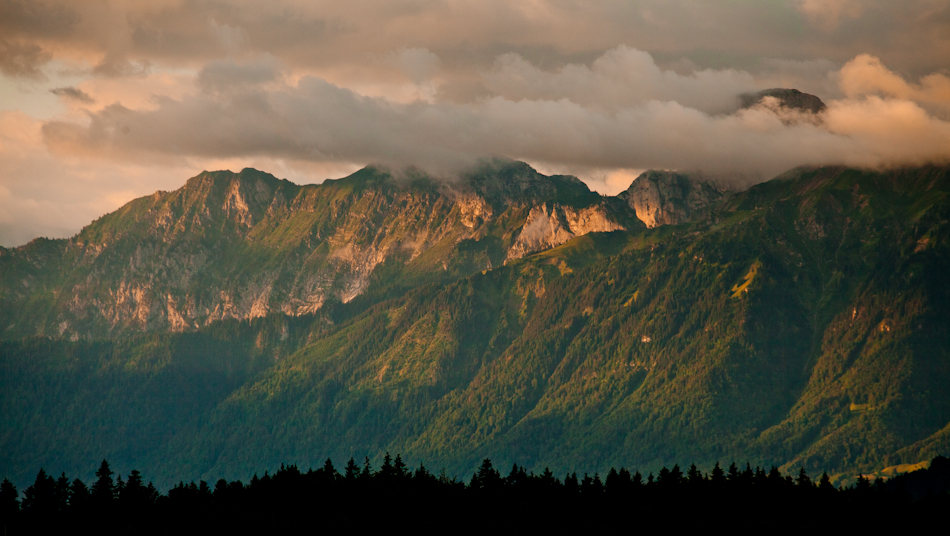 Buetschelegg Berglandschaft Morgenlich Berner Oberland Schweiz Jan Geerk Fotograf Basel