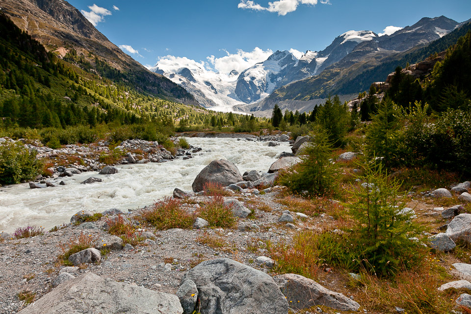 Morteratsch Piz Bernina Gletscher Engadin Graubünden Schweiz – Jan Geerk Fotograf Basel