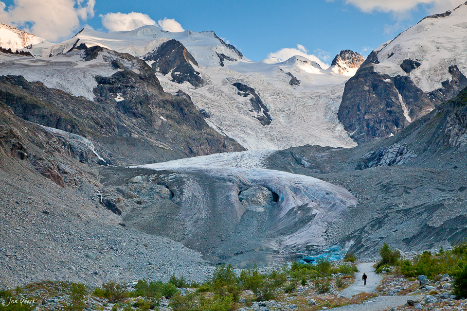 Morteratschgletscher Gletscherzunge Engadin Graubünden Schweiz – Jan Geerk Fotograf Basel