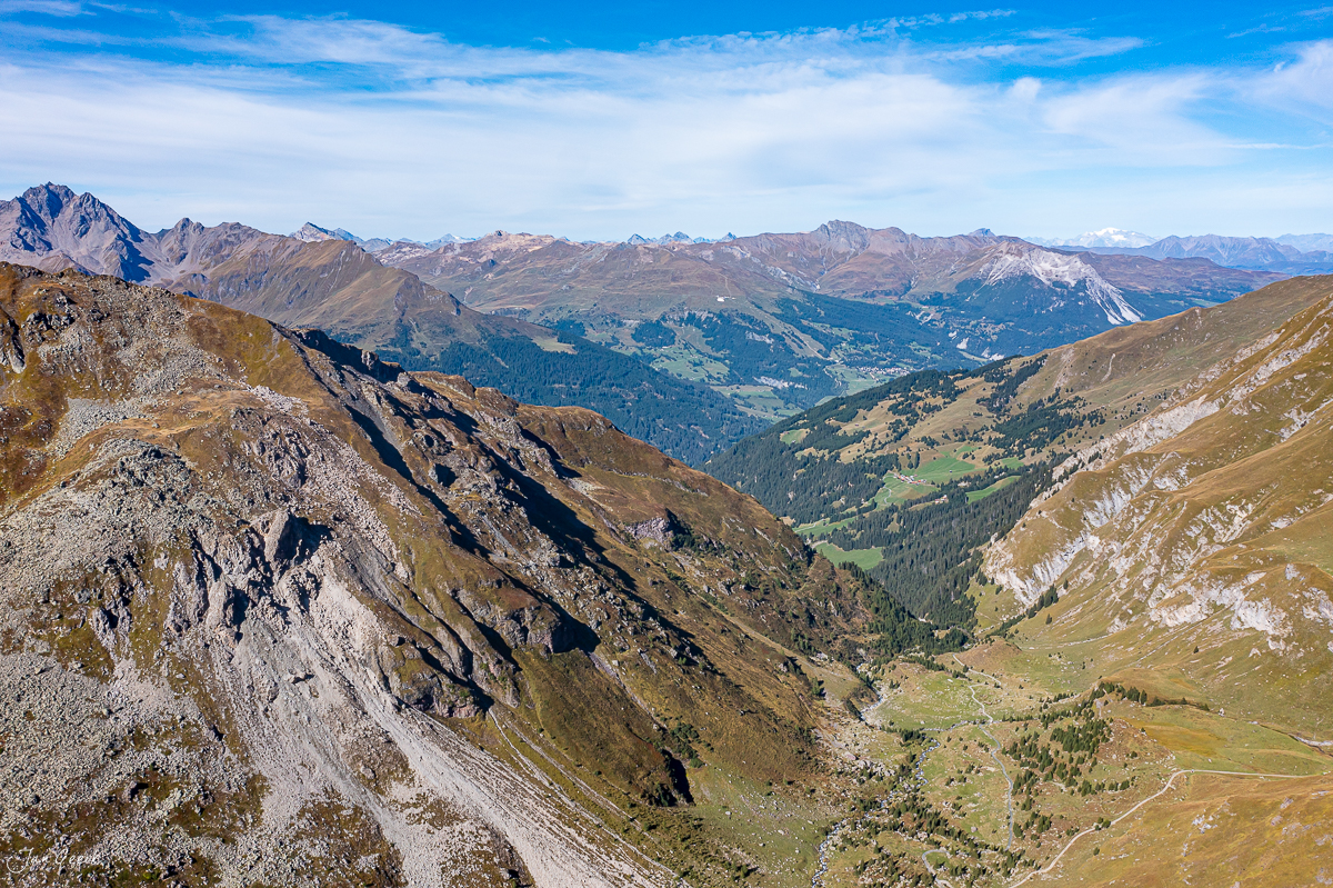 Alpental Berglandschaft Savognin Val Derr Herbst Graubünden Schweiz Jan Geerk Fotograf Basel
