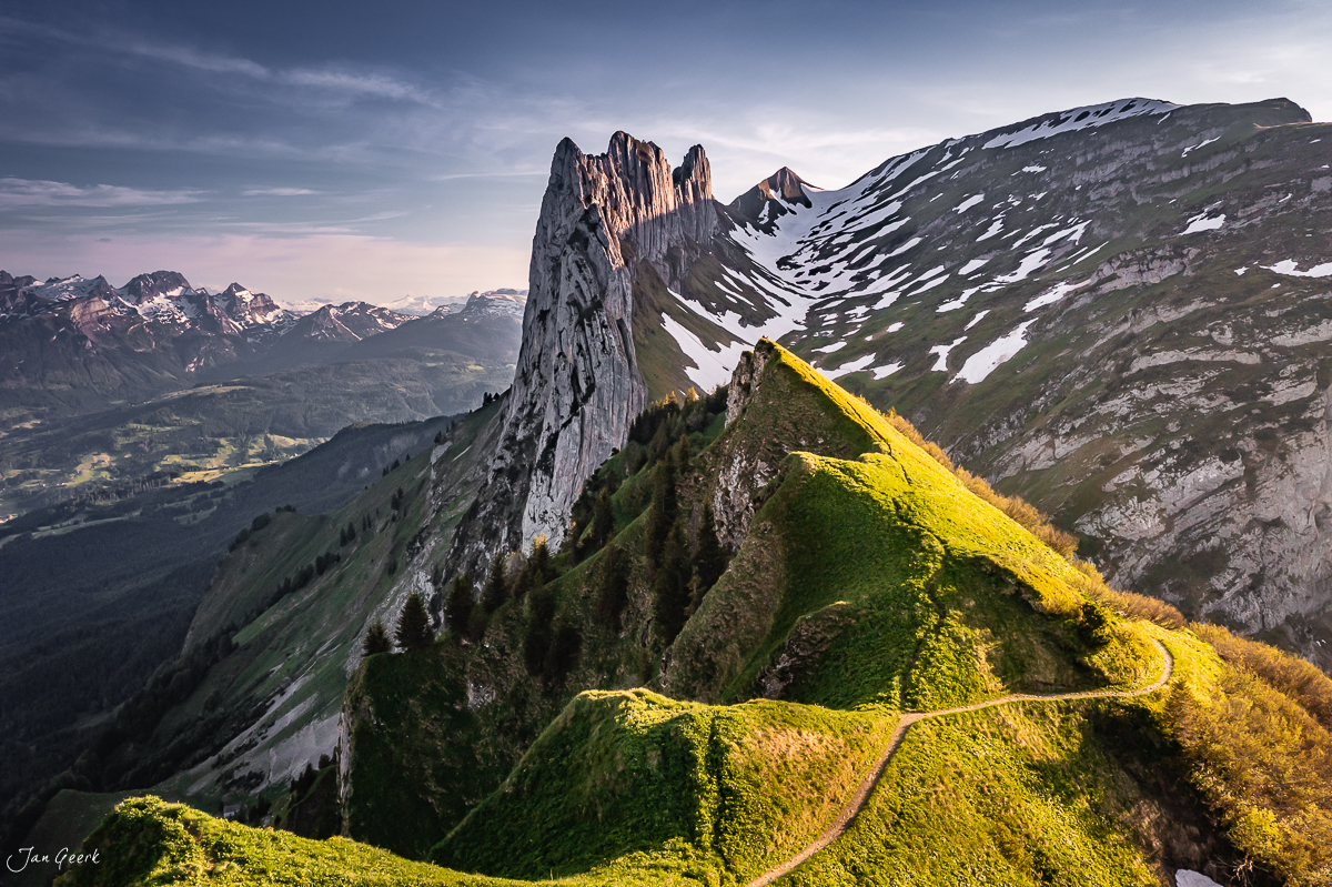Kreuzberge und Appenzeller Alpen Herbst Ostschweiz Schweiz – Jan Geerk Fotograf Basel