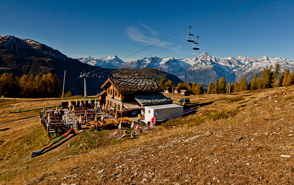 Bergalp Grächen Herbst Lärchenwechsel Wallis Schweiz – Jan Geerk Fotograf Basel