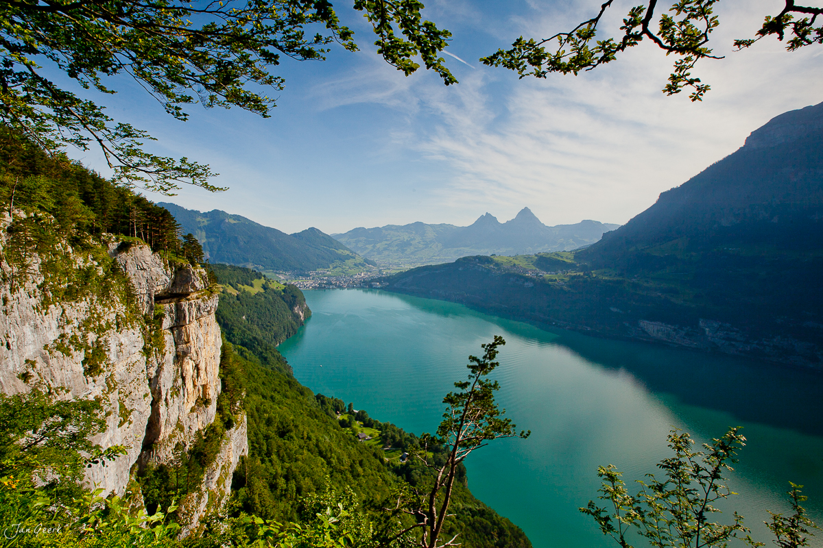 Urnersee Vierwaldstättersee Mythen Bergsee Sommermorgen Zentralschweiz Schweiz – Jan Geerk Fotograf Basel